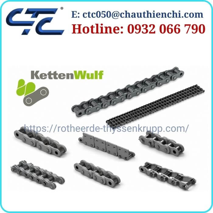 Xích Tải Con Lăn KettenWulf Roller Chains Việt Nam