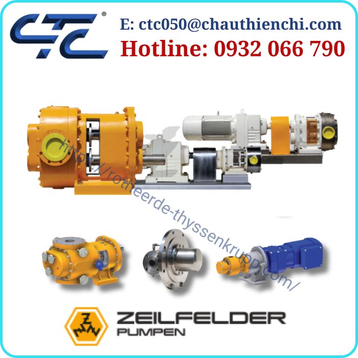 Bơm Zeilfelder Chính Hãng Tại Việt Nam