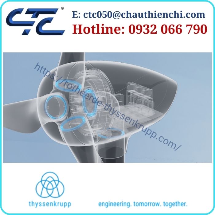 Vòng Bi Turbine Gió Rothe Erde Chính Hãng